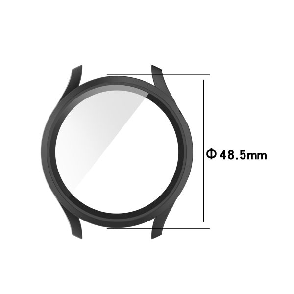 All-Around PC Protective Bumper Shell Built-in Tempered Glass Screen Protector Cover for Huawei Watch 3 For Cheap