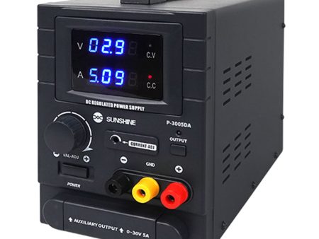 SUNSHINE P-3005DA 30V 5A 4 Digital Display Regulated Power Supply DC Mobile Phone Repair Intelligent Power Source Online