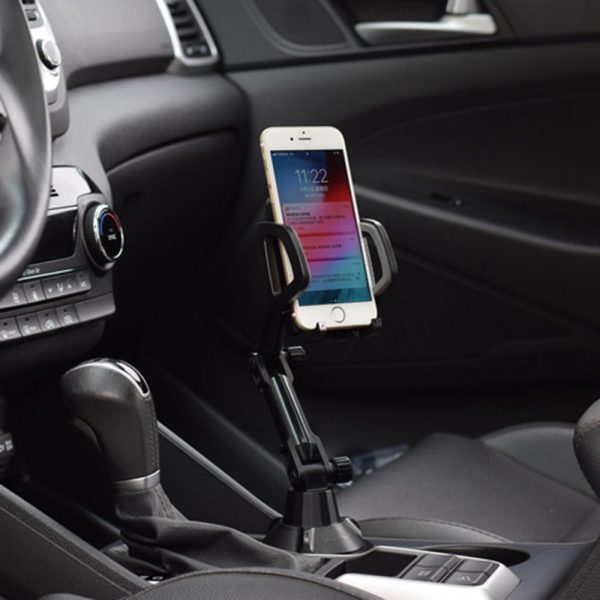 Universal Car Cup Holder Mount Adjustable Cellphone Stand 360 Degrees Rotation Phone Bracket Online Hot Sale