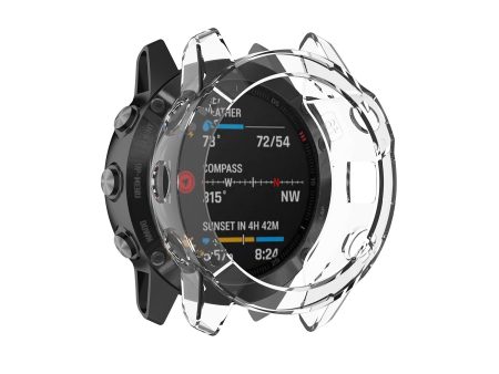 Clear Soft TPU Protective Cover for Garmin 6X Pro Hot on Sale