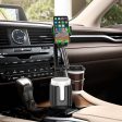 C004 Multi-functional Adjustable Car Drink Cup Bottle Holder Mobile Phone Bracket For Cheap