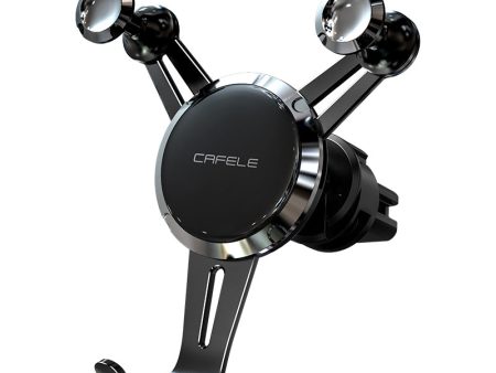 CAFELE Car Air Vent Mount Mobile Phone Holder 360Â° Rotation Aluminum Alloy Bracket Fashion