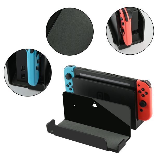 Floating Wall Shelf Wall Mount Acrylic Holder for Nintendo Switch Dock Online Sale