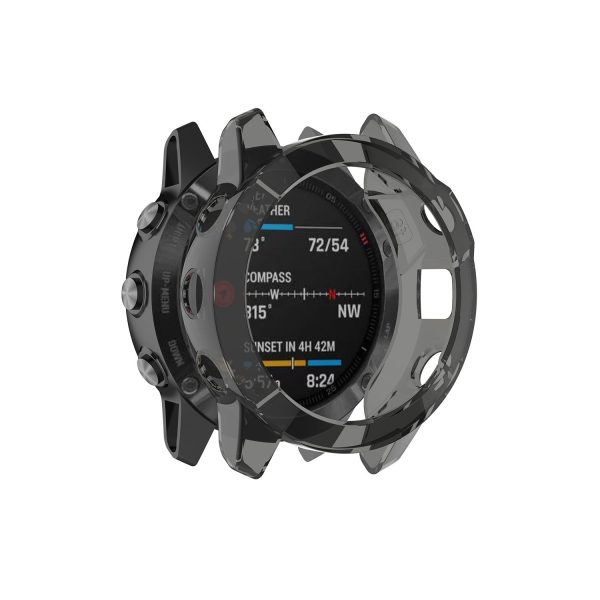 Clear Soft TPU Protective Cover for Garmin 6X Pro Hot on Sale