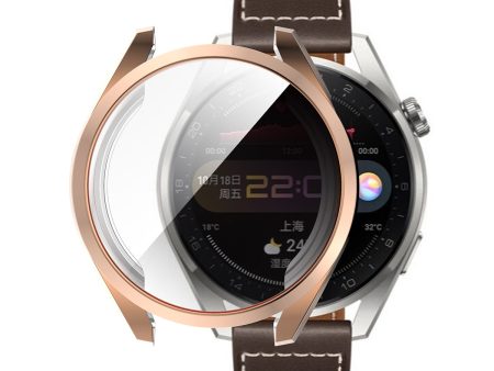 ENKAY HAT PRINCE Anti-Drop Electroplating TPU Protective Watch Case Shell for Huawei Watch 3 Pro 48mm Sale