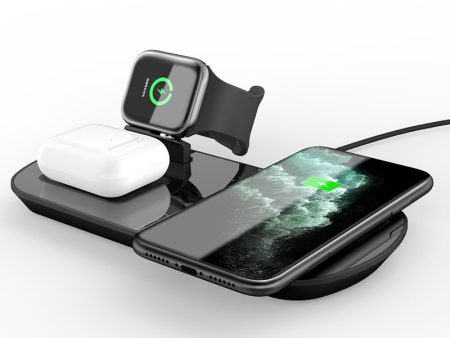 XDL-WA06 3 in 1 Wireless Charging Station for iPhone + iWatch + AirPods Online Hot Sale