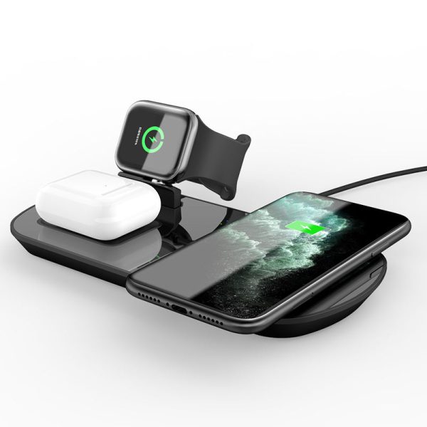 XDL-WA06 3 in 1 Wireless Charging Station for iPhone + iWatch + AirPods Online Hot Sale