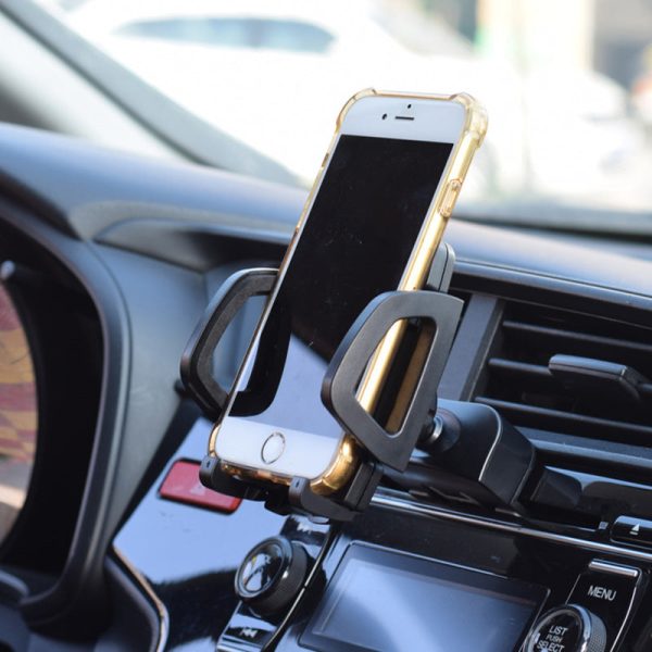 Universal Auto Car CD Slot Phone Mount for Driving Navigation 360-Degree Rotating Cell Phone Holder with Adjustable Clip Hot on Sale