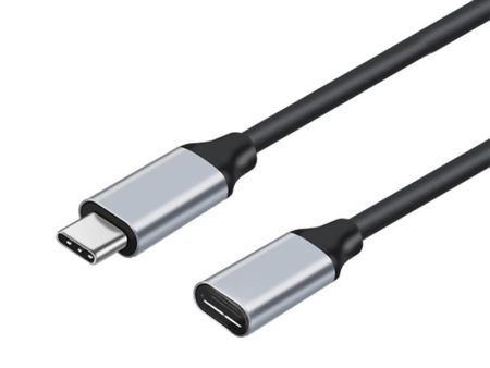 USB 3.1 Type C Cable Extension Cable 3A PD 60W Male to Female Fast Charging 4K 60HZ Video Transmission Cable Cord, 0.5m Online now