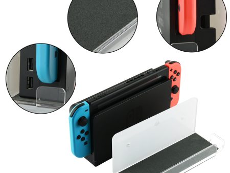 Floating Wall Shelf Wall Mount Acrylic Holder for Nintendo Switch Dock Online Sale