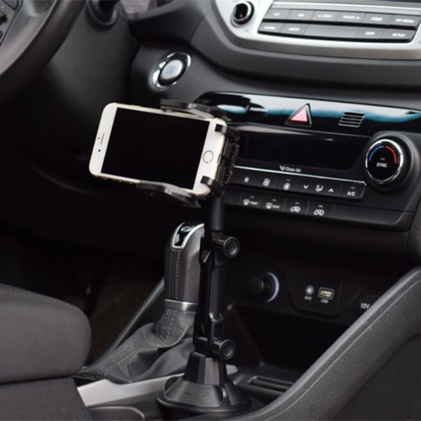 Universal Car Cup Holder Mount Adjustable Cellphone Stand 360 Degrees Rotation Phone Bracket Online Hot Sale