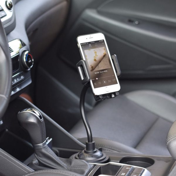 360 Degrees Rotation Car Cup Holder Phone Mount Bendable Hose Cellphone Bracket Online