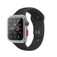 TPU + Tempered Glass Watch Protector Cover for Apple Watch Series 4   5   6 44mm   SE 44mm   SE (2022) 44mm Sale