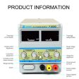 SUNSHINE P-3005D 30V 5A Adjustable Digital Display DC Power Supply 3 Digit Current Voltage Display Intelligent Regulated Power For Discount