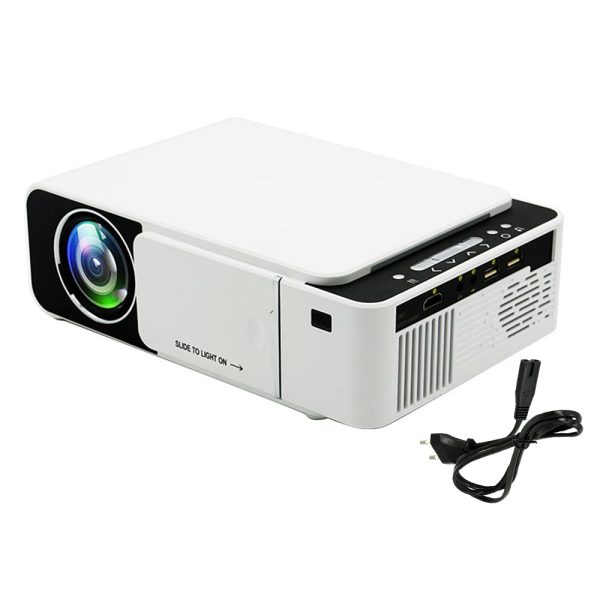 T5 Upgrade HD 1080P LED Video Projector Remote Control Office Home Theatre Device (CE Certificated) Cheap