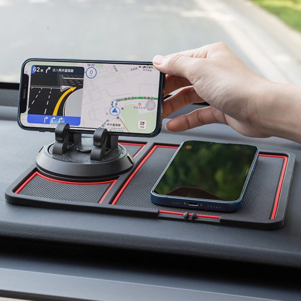 BAVISS B-58 Car Dashboard Sticky Pad 360 Degrees Rotation Mobile Phone Holder Mat Online