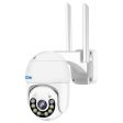 ESCAM QF800 8MP Pan Tilt AI Humanoid Detection Cloud Storage Waterproof WiFi IP Camera Two Way Audio Night Vision Security Camera Online Sale