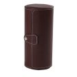 3-Grid Cylindrical Watch Storage Box Leather Watch Storage Case Online