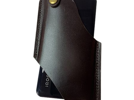 Hollow Design Belt Phone Bag for Men Cowhide Leather Waist Phone Case Lightweight Mobile Phone Pouch (Size: S) Online Hot Sale