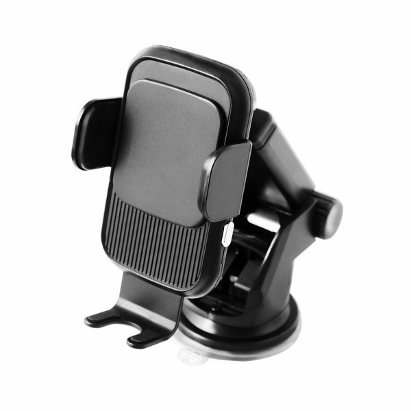 QX680 2-in-1 15W Wireless Charger + Car Dashboard Mount Mobile Phone Holder with Suction Cup Base Online