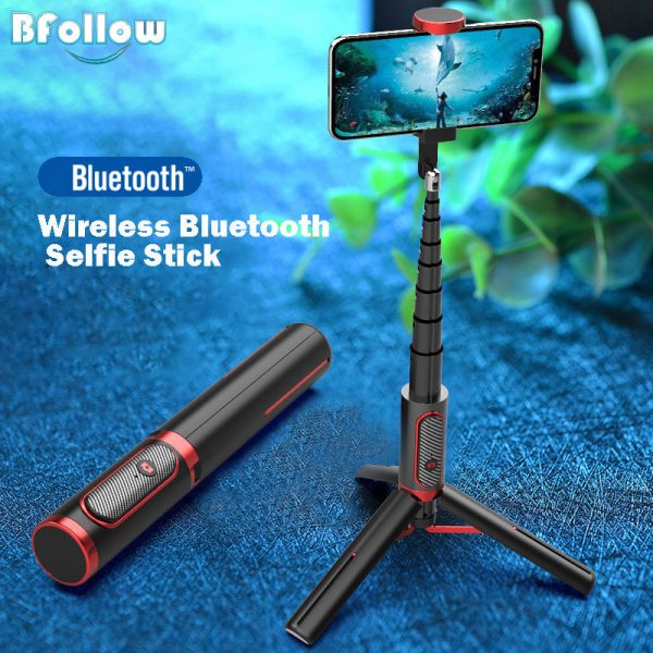 HEIKE Meiying 202 Mobile Phone Stand Integrated Bluetooth Tripod Selfie Stick For Sale