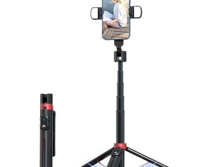 P140D-2 1.4m Portable Bluetooth Selfie Stick Extendable Tripod Phone Stand with Dual Fill Lights Support 360-Degree Rotating Photography Devices Online Hot Sale