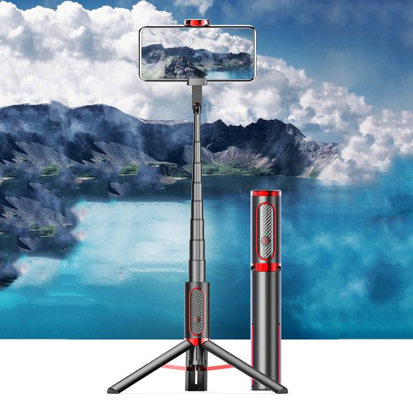 HEIKE Meiying 202 Mobile Phone Stand Integrated Bluetooth Tripod Selfie Stick For Sale