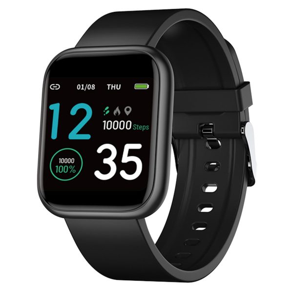 X21 Smart Watch 1.3 inch IPS Screen Fitness Bracelet Waterproof Sports Watch with Heart Rate Blood Pressure Blood Oxygen Sleep Monitoring Support Alarm Clock, Take Photo Discount