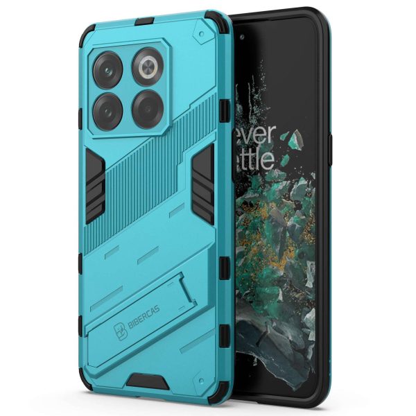 For OnePlus 10T 5G     Ace Pro 5G Mobile Phone Shell with Kickstand PC+TPU Hybrid Phone Case Anti-drop Cover Online now