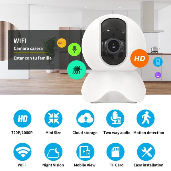 D305 Home Camera Pan Tilt 2MP Smart Security Camera HD Camera with Night Vision Function Discount