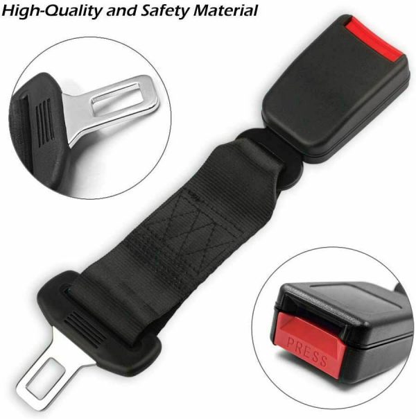 23cm Car Seat Belt Extension Belt Seatbelt Safety Lock Buckle Plug Extender for Pregnant Woman Fat People Online