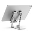 Universal Desktop Mobile Phone Tablet Holder Bracket Adjustable Foldable Aluminum Alloy Stand For Sale