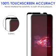 AGC Tempered Glass Film for Asus ROG Phone 6 5G, Full Glue Full Cover Shatter-proof Black Edge Screen Protector on Sale