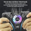 MEMO DL05 Lightweight Mobile Phone Cooler Cooling Fan Portable Cell Phone Radiator with LED Screen for iPhone Samsung Huawei Xiaomi Online Sale