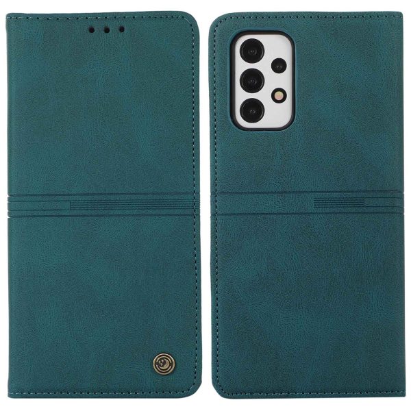 Shockproof Phone Case For Samsung Galaxy A73 5G, Dream Series PU Leather Wallet Stand Auto Closing Magnetic Protective Cover Online now