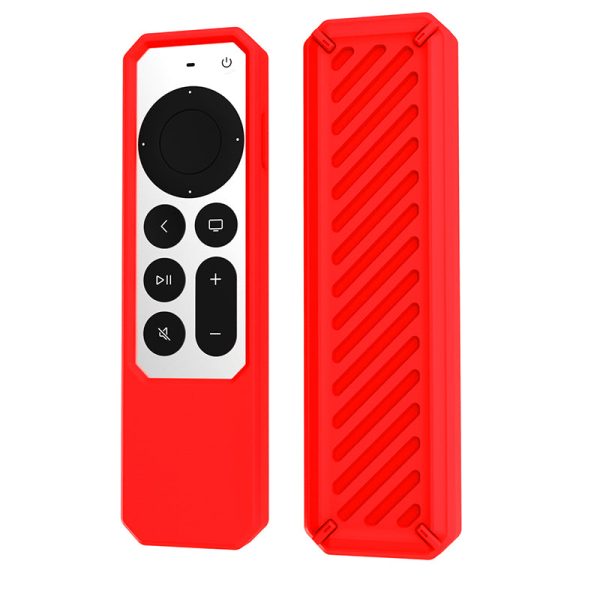 Twill Design Remote Controller Silicone Protective Sleeve Cover for Apple TV 4K Siri Remote 2021 Online