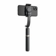 Q08 450mAh Anti-Shake 360-Degree Gimbal Tripod Bluetooth Selfie Stick Aluminum Alloy Pole For Sale