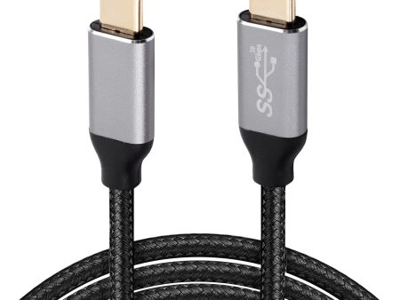 1m Type C Cable Male to Male Cord Thunderbolt 3.0 Fast Data Transmission Up to 10Gbps Power Charging Line Compatible for USB C Devices Hot on Sale