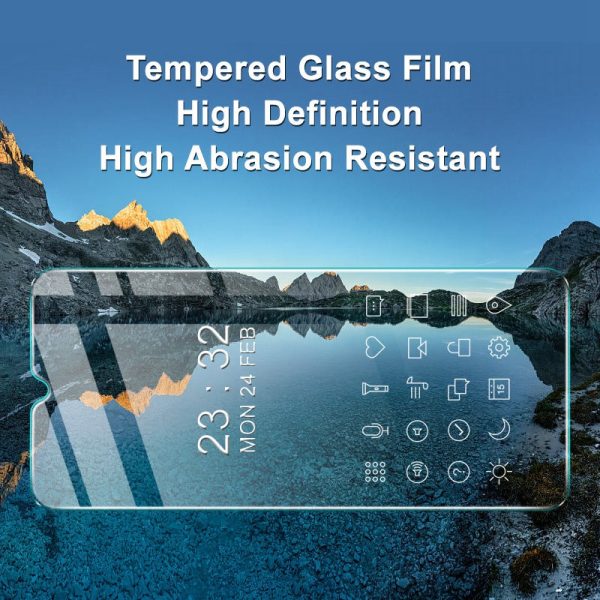 IMAK H Series for TCL 306   30+   20 R 5G Screen Protector Clear Full Glue Anti-explosion 9H Hardness Tempered Glass Film Online Hot Sale