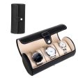 3-Grid Cylindrical Watch Storage Box Leather Watch Storage Case Online