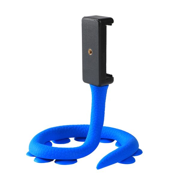 CIMAPRO RI-47 Cute Caterpillar Phone Holder Suction Cup Flexible Snake Desktop Outdoor Lazy Mobile Phone Holder Selfie Stick Bracket Cheap