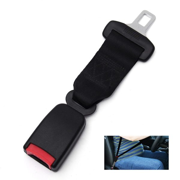 23cm Car Seat Belt Extension Belt Seatbelt Safety Lock Buckle Plug Extender for Pregnant Woman Fat People Online