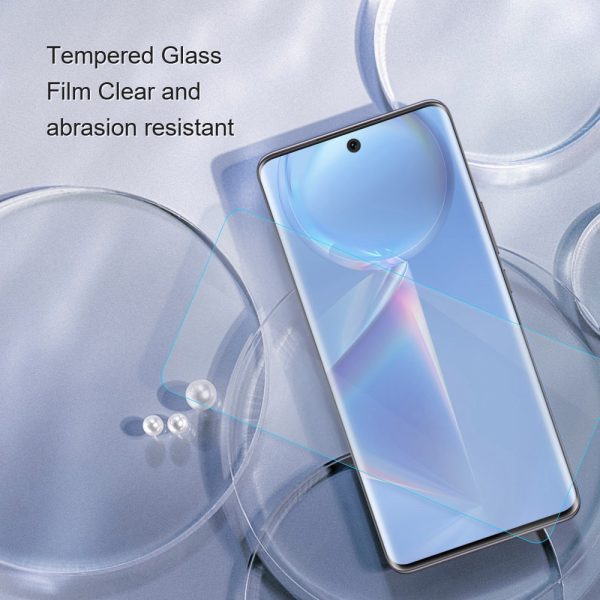 AMORUS For Huawei P20 Pro Mobile Phone Screen Protector 2.5D Arc 9H Hardness High Aluminum-silicon Glass Film Supply