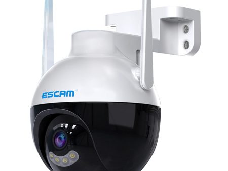 ESCAM QF300 3MP WiFi IP Camera App Mobile AI Human Detection Webcam Auto Tracking Cloud Storage Waterproof Monitor Camera Support Two-way Voice, Night Vision Fashion