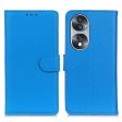 Litchi Texture PU Leather Cover for Honor 70 5G, Anti-scratch Stand Wallet Magnetic Closure Protective Phone Case Supply