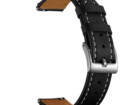 18mm Genuine Leather Sharp Head Smart Watch Band for Huawei TalkBand B5 B3 Active B2 Active on Sale