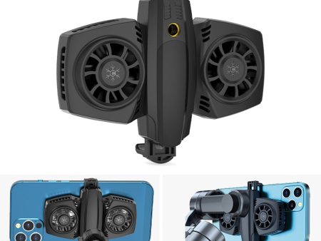 K4A Mobile Phone Radiator Cooling Fan Smartphone Live Streaming Heat Dissipation Cooler Cheap