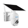 ESCAM QF450 1080P Cloud Storage 4G PIR Alarm Dome Pan Tilt CCTV IP Camera with Solar Panel Hot on Sale