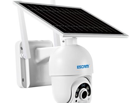 ESCAM QF450 1080P Cloud Storage 4G PIR Alarm Dome Pan Tilt CCTV IP Camera with Solar Panel Hot on Sale