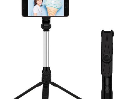 XT10 Wireless Bluetooth Selfie Stick Portable Folding Mini Selfie Stick Retractable Tripod Stand with 360-Degree Rotating Phone Holder Cheap